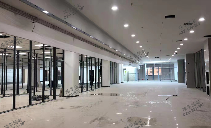 双玻百叶隔断-1500平框架现